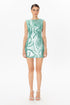 Mini Dress With Back Decollete